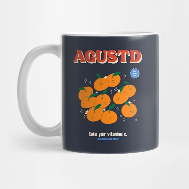 AGUST D tangerine by nelkrshop